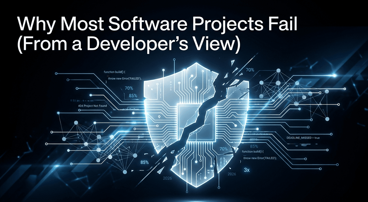 Why Most Software Projects Fail (From a Developer’s View)