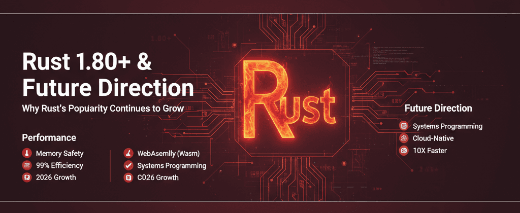 Rust 1.80+ and the Road Ahead: Why Rust’s Popularity Continues to Grow