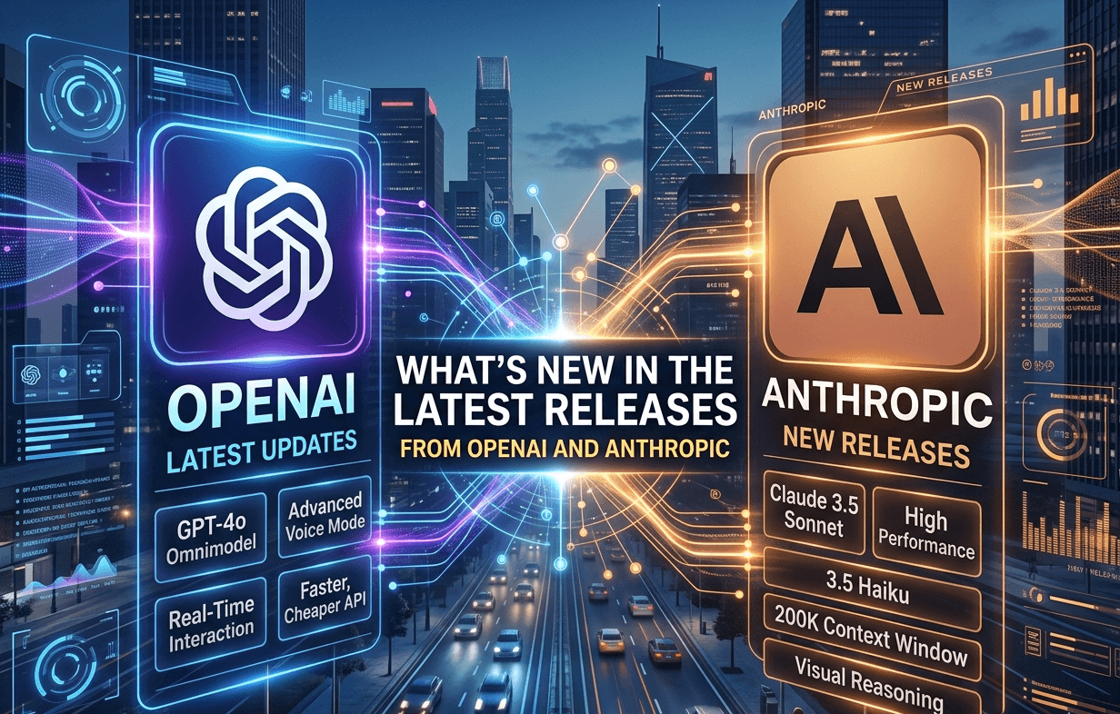 What’s New in the Latest Releases from OpenAI and Anthropic: The AI Race Enters a New Phase